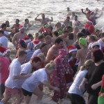 Felixstowe TV Christmas Dip 2013 - Saint Elizabeth Hospice